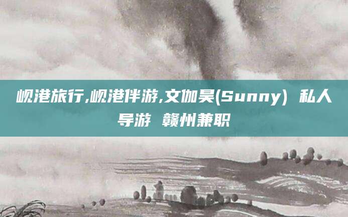 那曲岘港旅行,岘港伴游,文伽昊(Sunny) 私人导游 赣州兼职